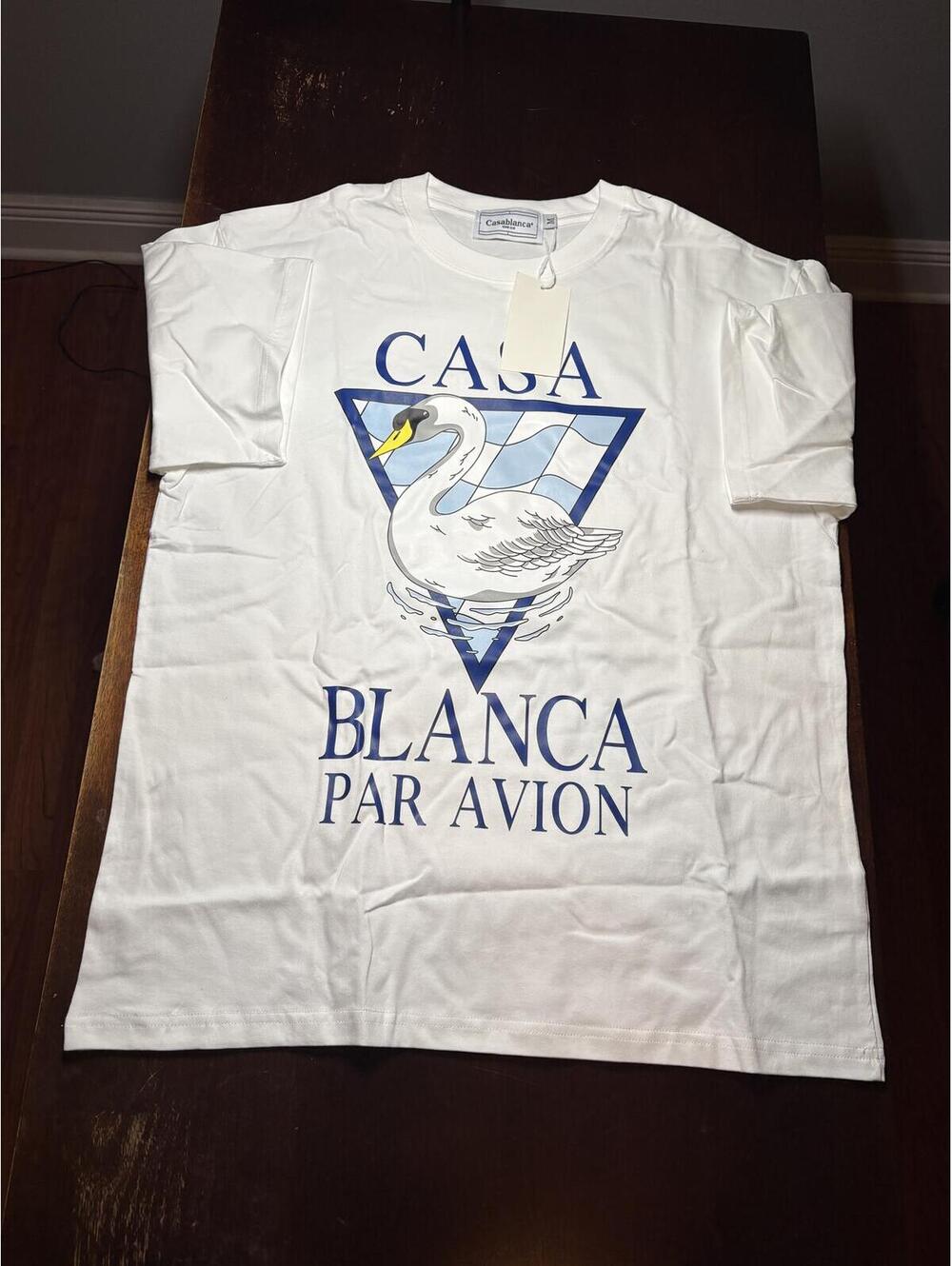 Men's Cotton Casa Style blanca Inspired Style Tee Size Small